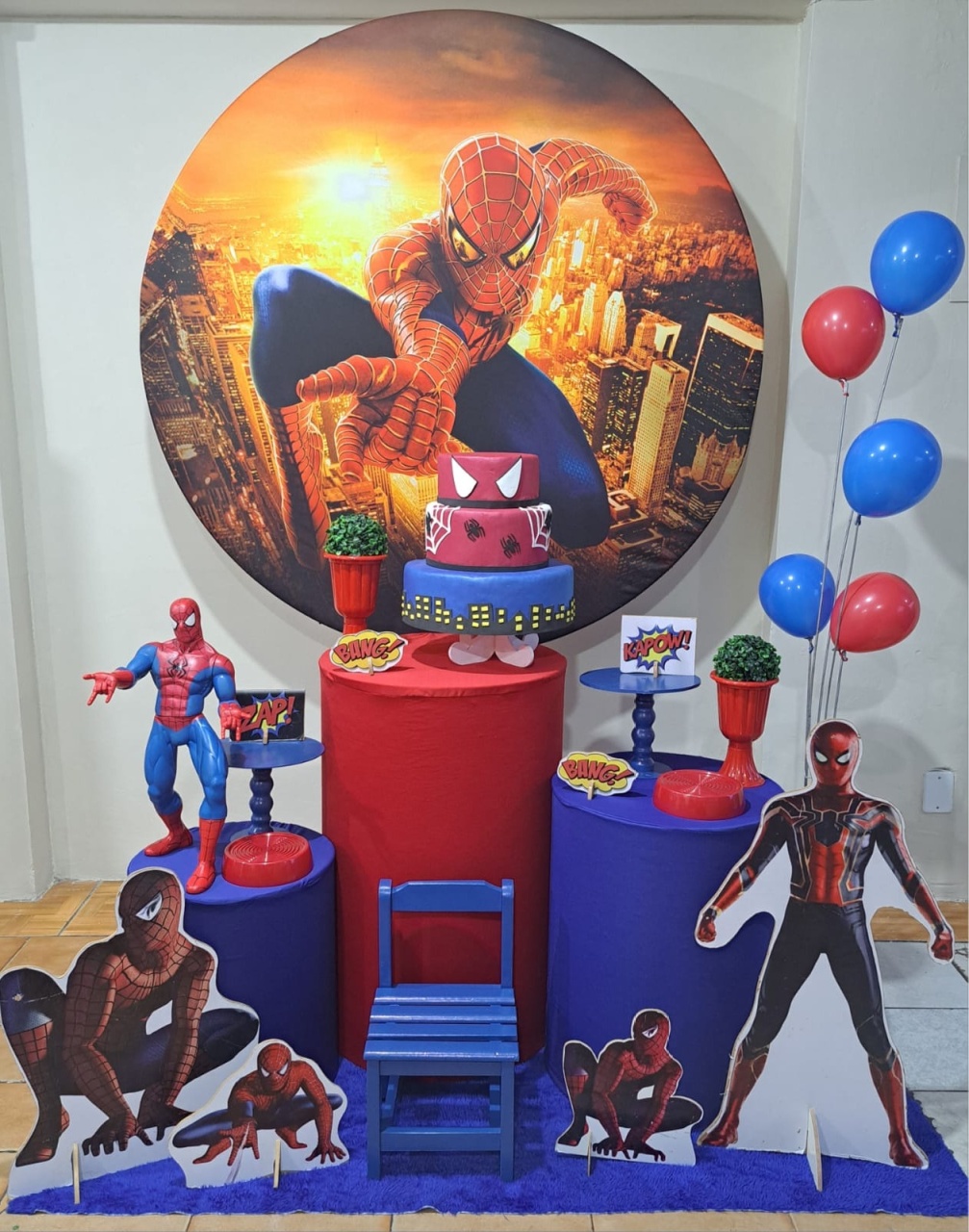 Homem Aranha (Kit 2) - Déh Decorações 