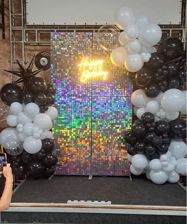 Painel Com Led - Déh Decorações 