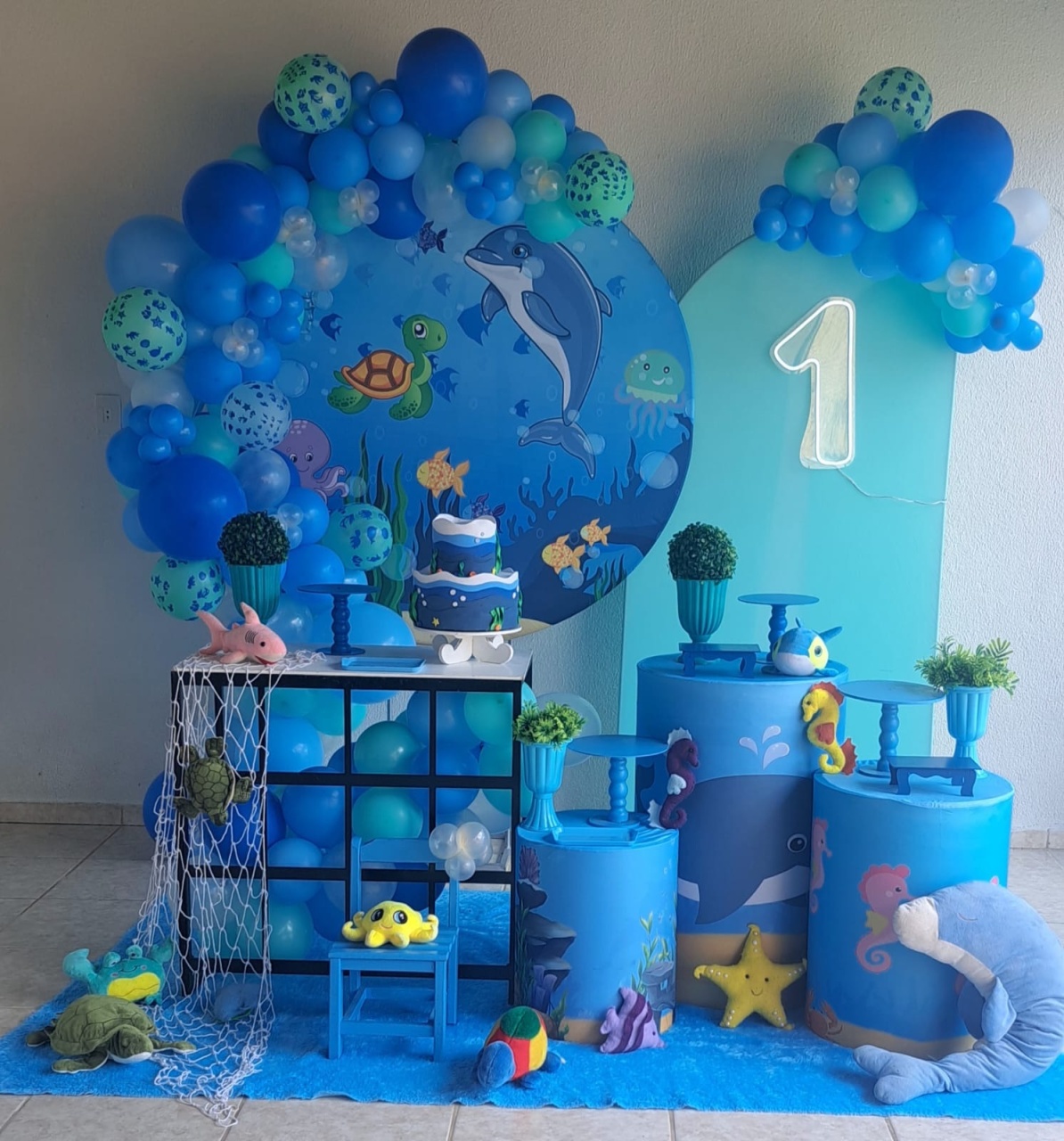 Fundo Do Mar (Kit 4) - Déh Decorações 