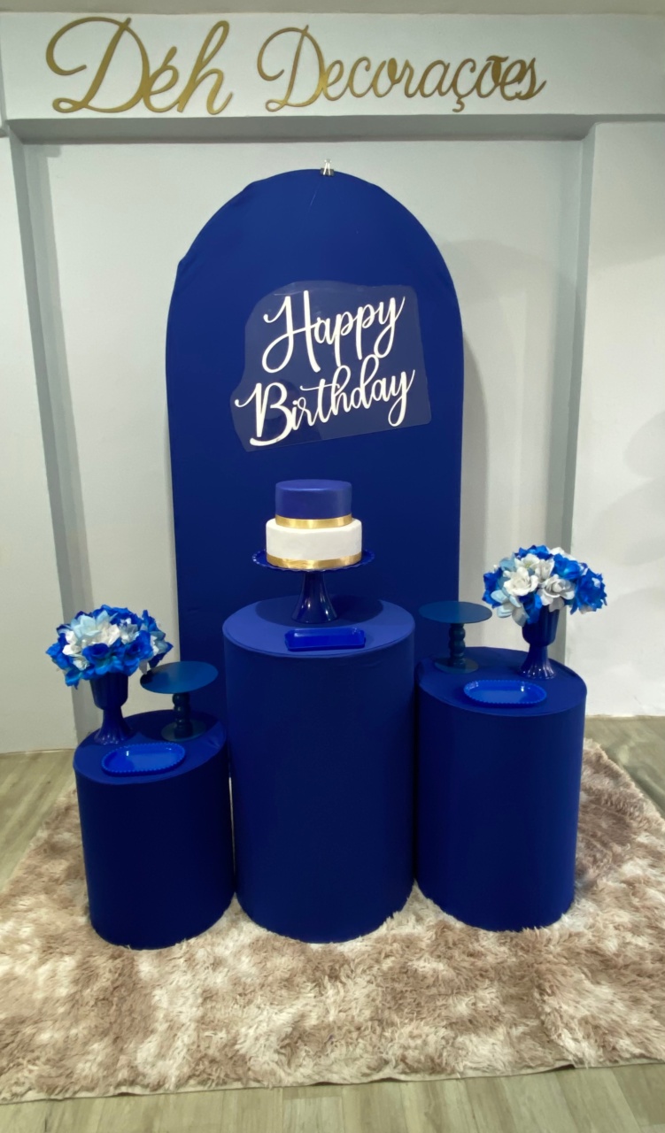 Kit Azul Roya - Déh Decorações 