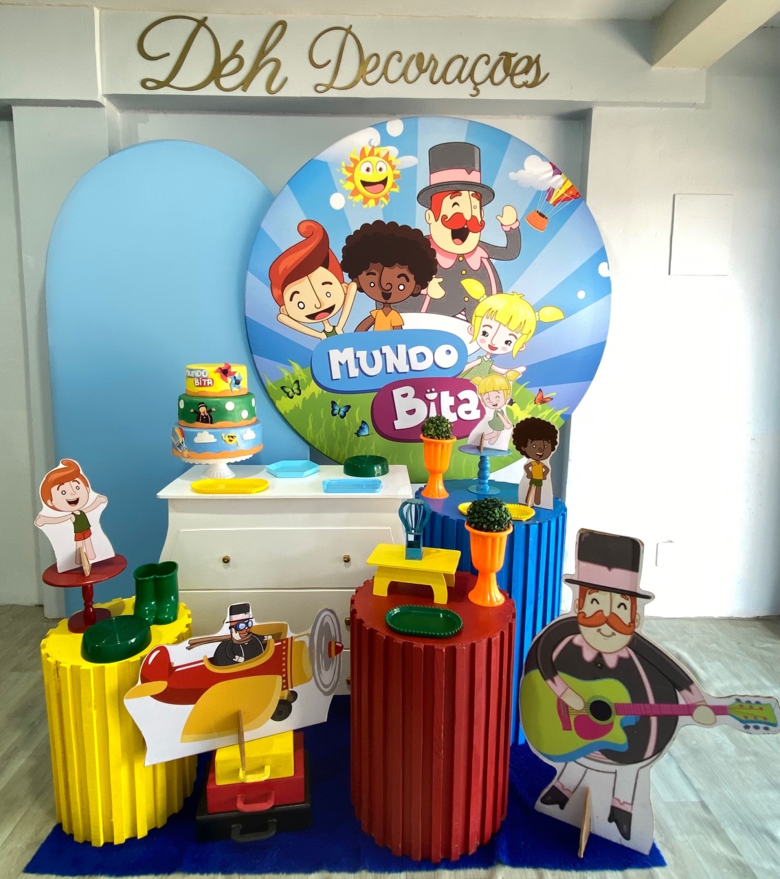 Mundo Bita Menino (Kit 4) - Déh Decorações 