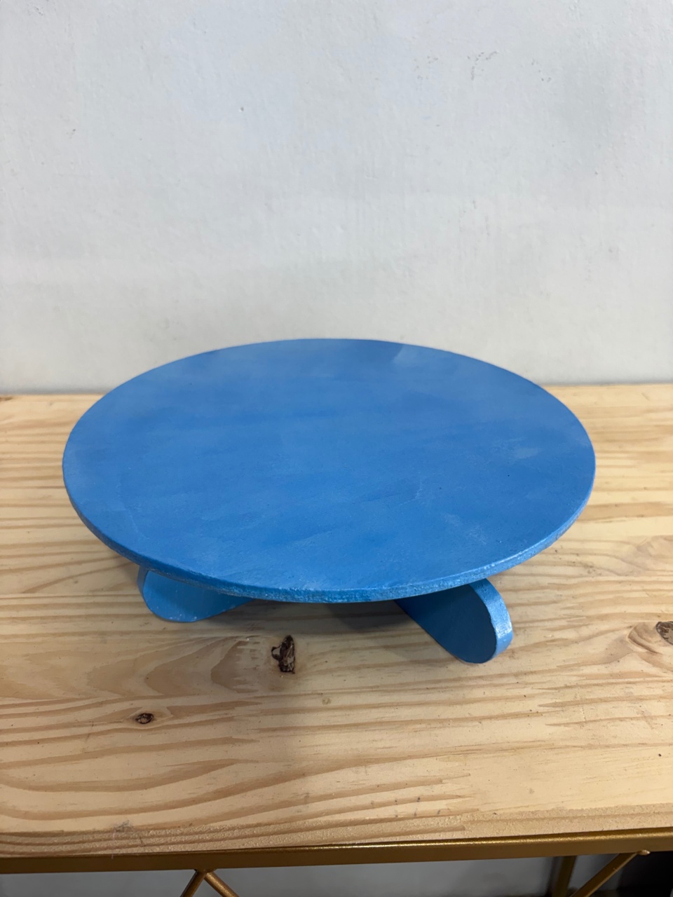 Boleira Azul  - Déh Decorações 