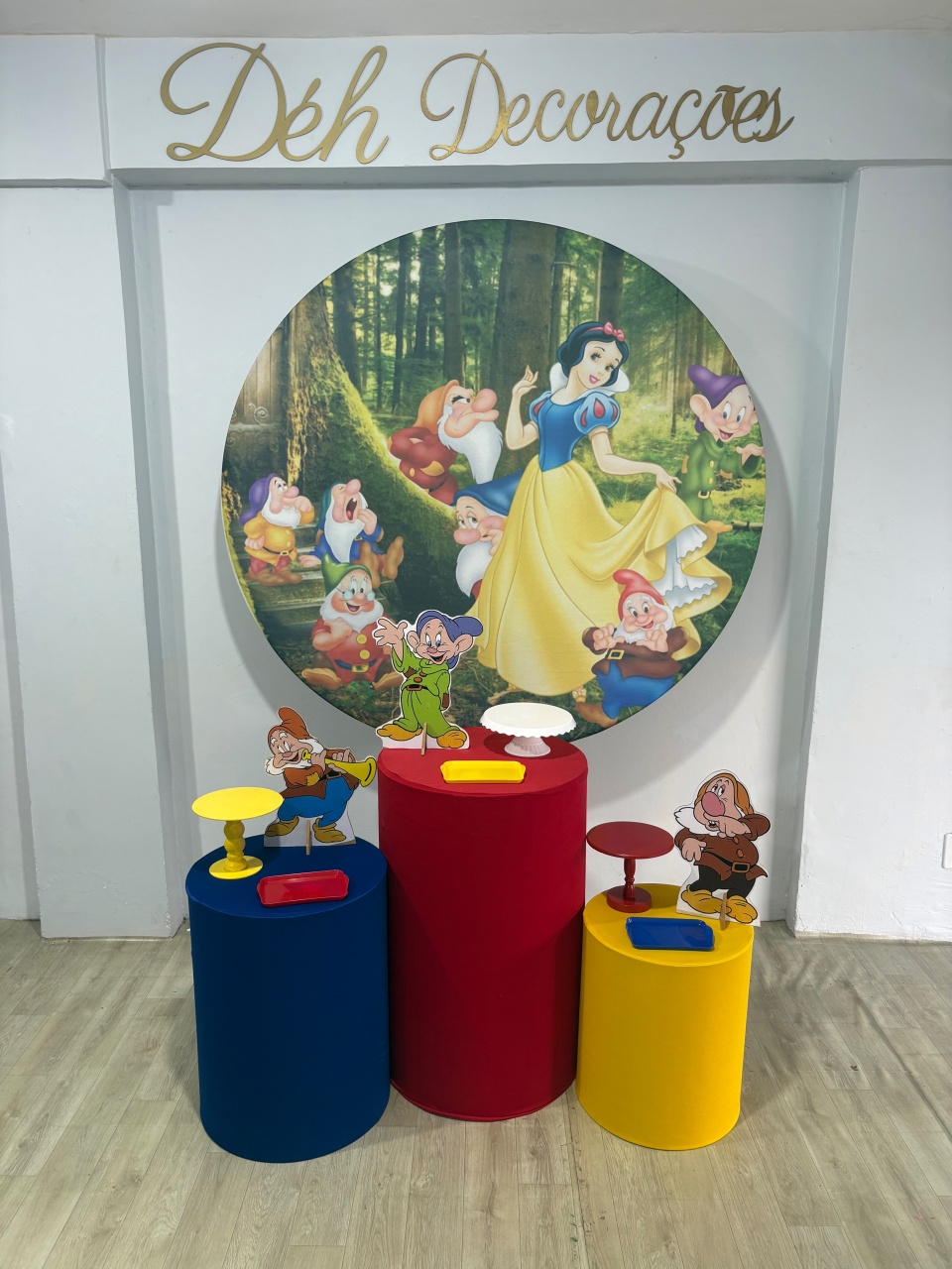 Branca de Neve  (Kit 1) - Déh Decorações 