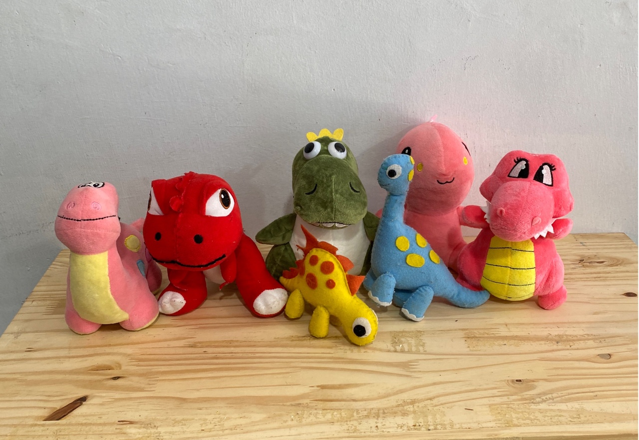 Pelúcia Dino Baby - Déh Decorações 