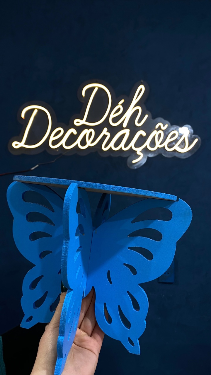 Bandeja Azul 21 - Déh Decorações 