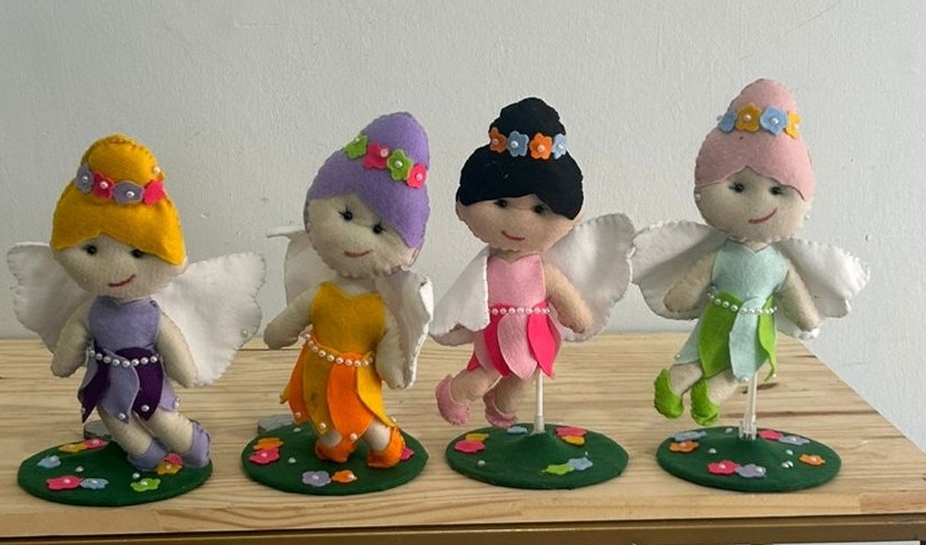 Pelúcia Fadas - Déh Decorações 