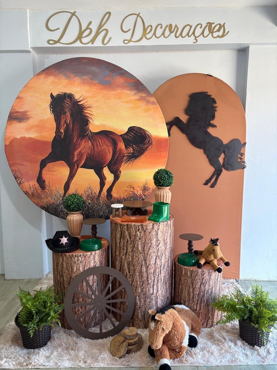 Cavalo 2 (Kit 3) - Déh Decorações 
