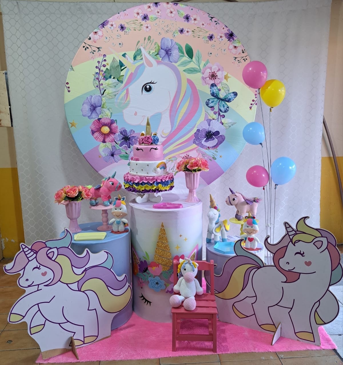 Unicórnio (Kit 2) - Déh Decorações 