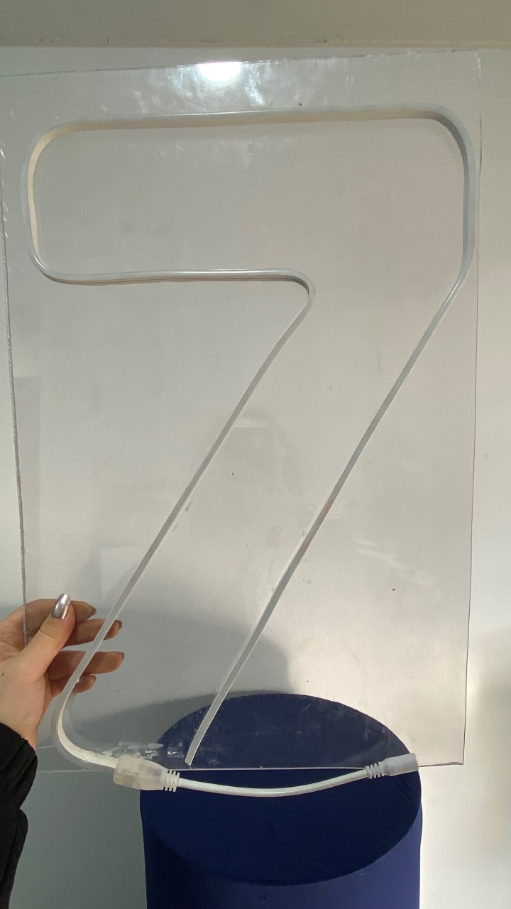 Número Led 7 - Déh Decorações 