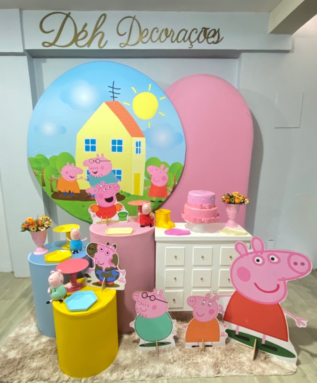 Peppa Pig Menina (Kit 4) - Déh Decorações 