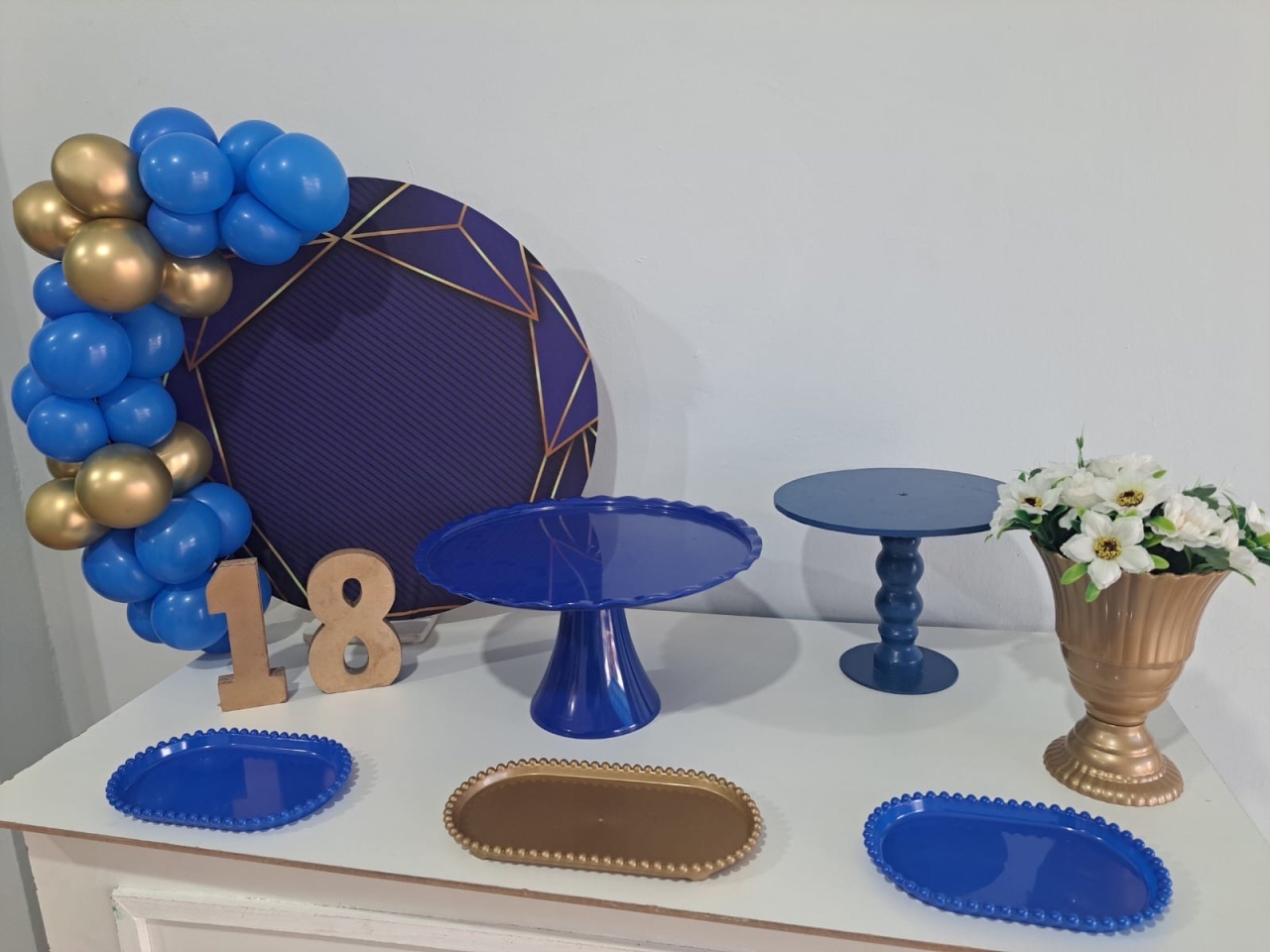 Mini Kit Adulto Azul - Déh Decorações 