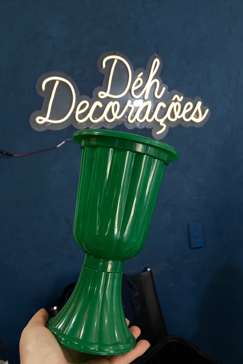 Vaso Verde - Déh Decorações 