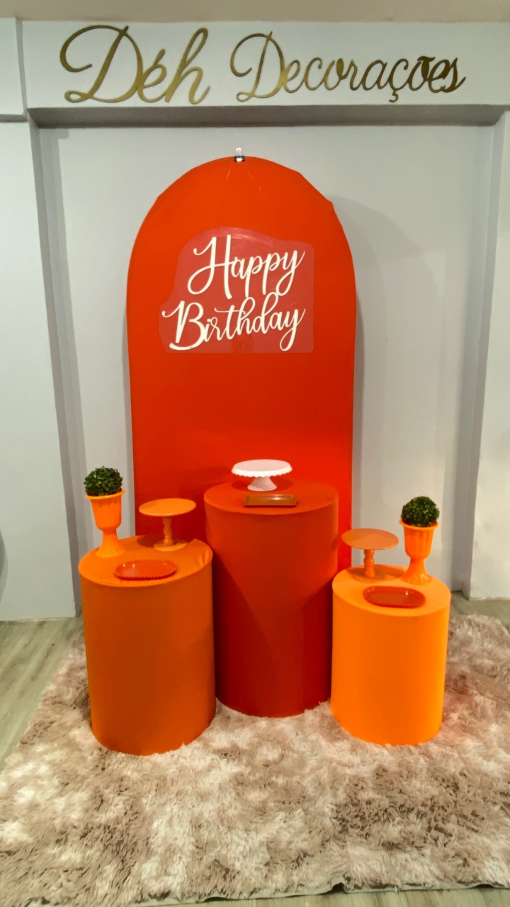 Kit Laranja 2 - Déh Decorações 