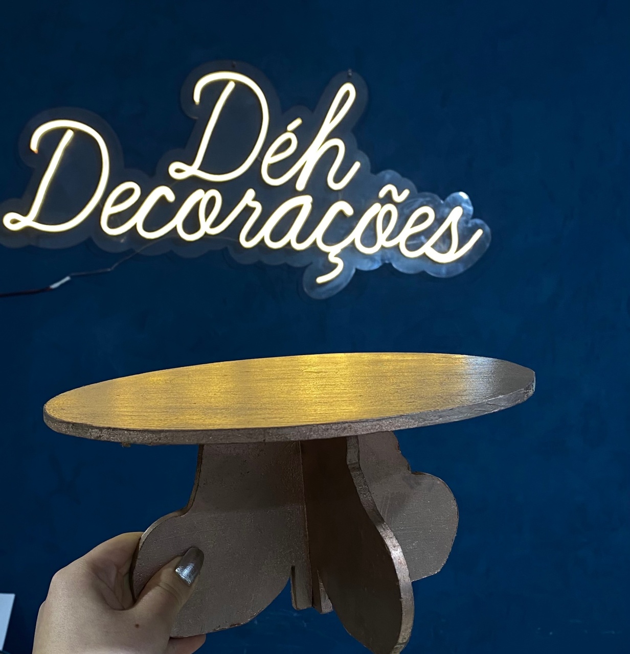 Bandeja Rosê 9 - Déh Decorações 