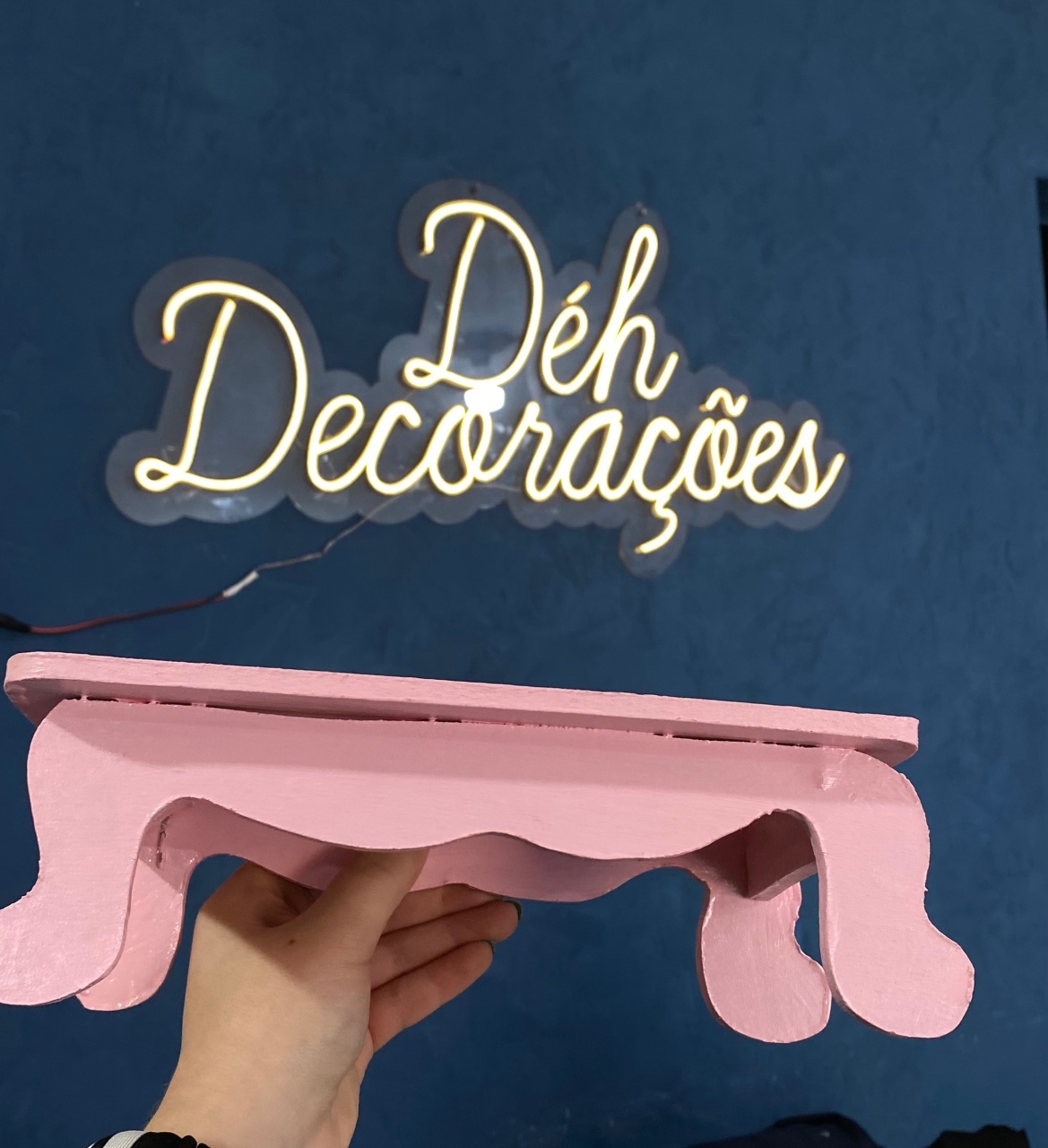 Bandeja Rosa 33 - Déh Decorações 