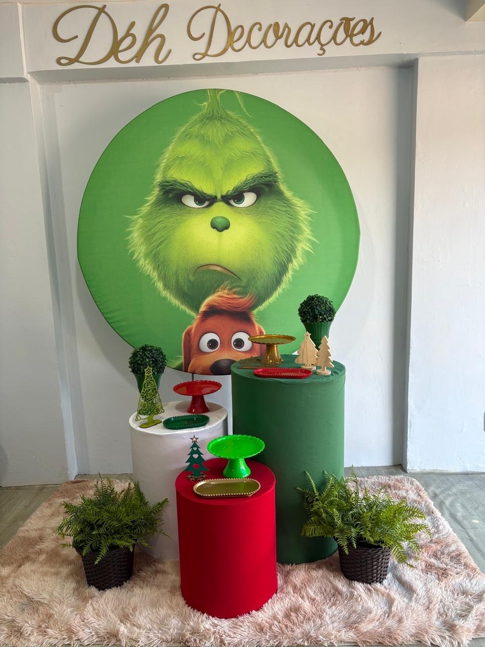 Grinch Natal (Kit 2) - Déh Decorações 