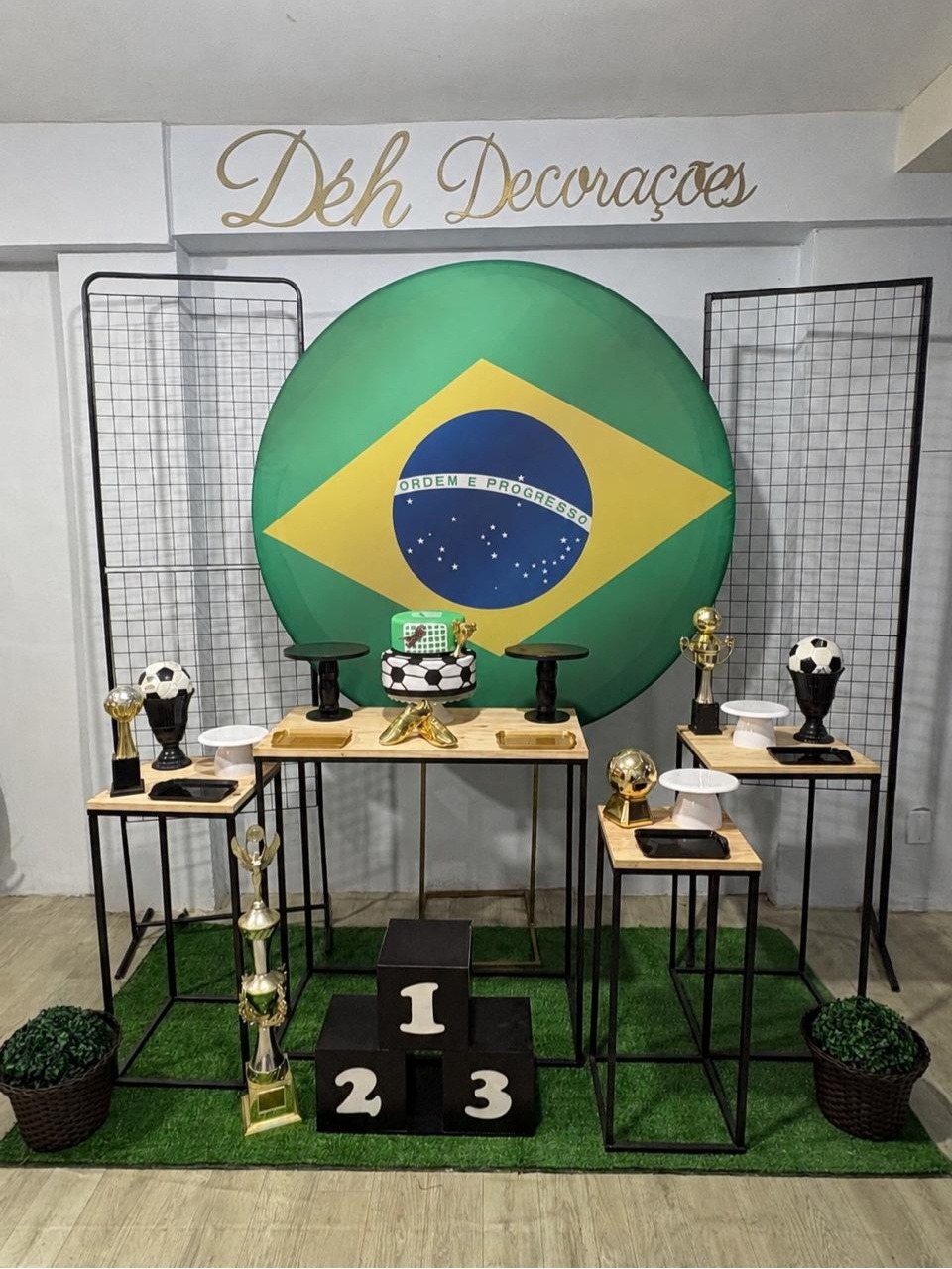 Brasil - Copa (Kit 3) - Déh Decorações 