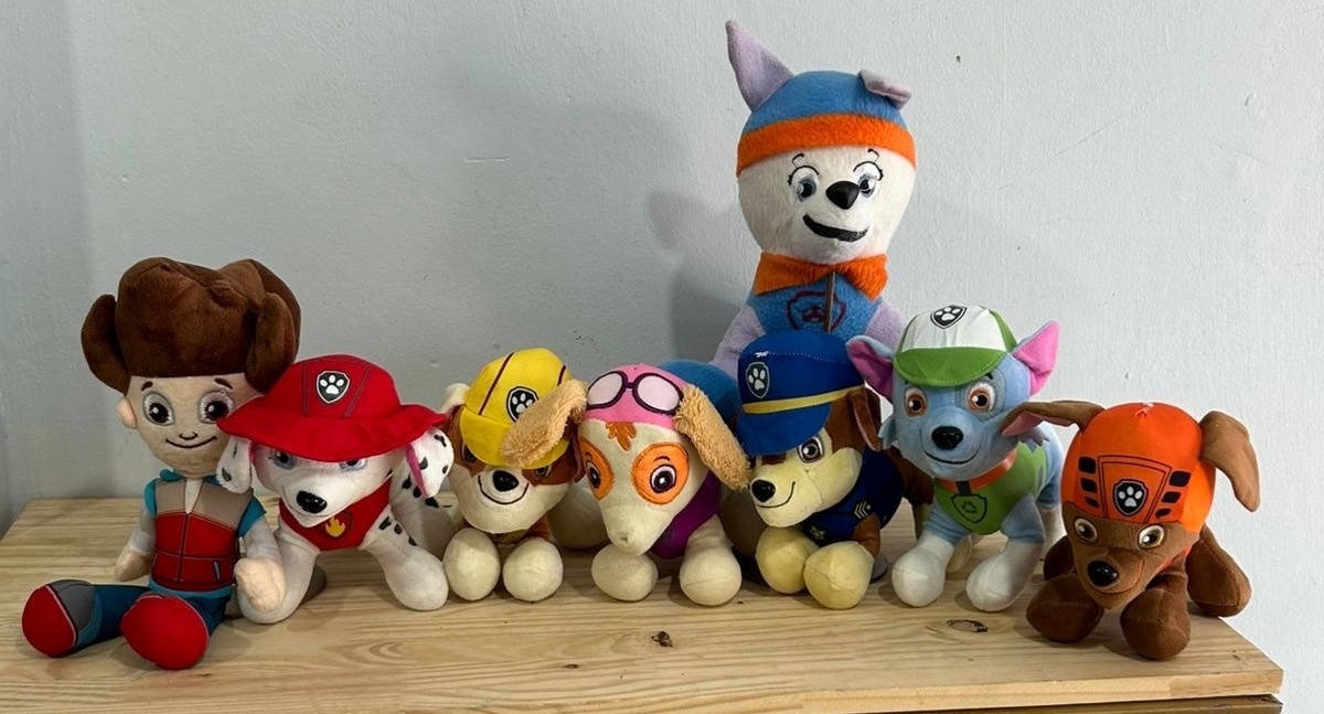 Pelúcias da Patrulha Canina - Déh Decorações 