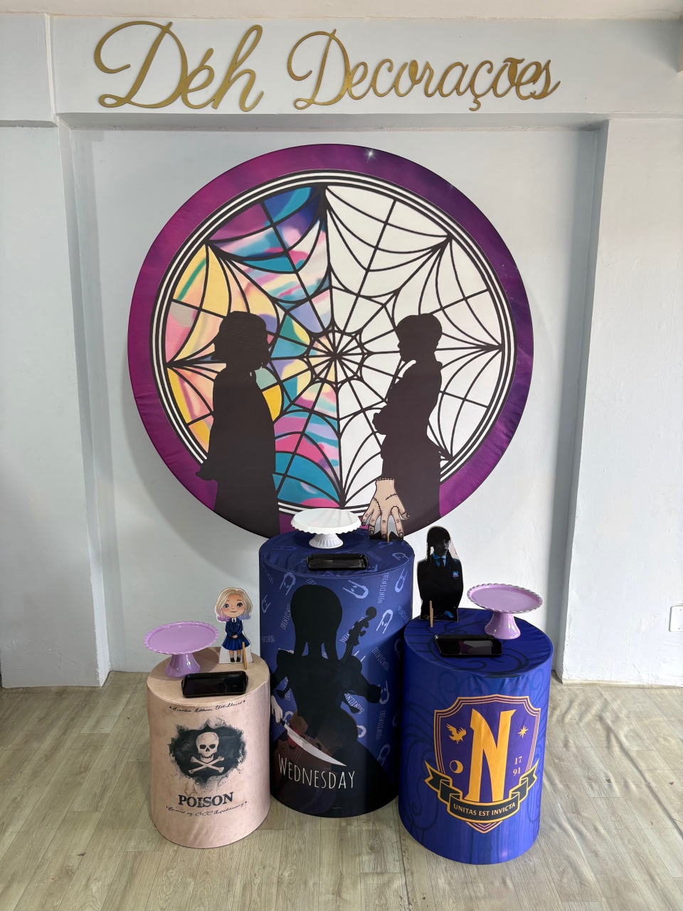 Wandinha E Enid (Kit 1) - Déh Decorações 