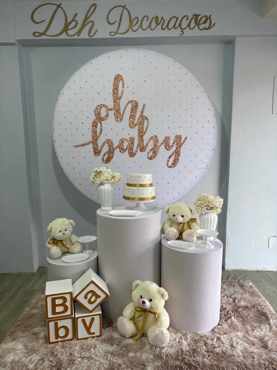 Chá Oh Baby (Kit 2) - Déh Decorações 
