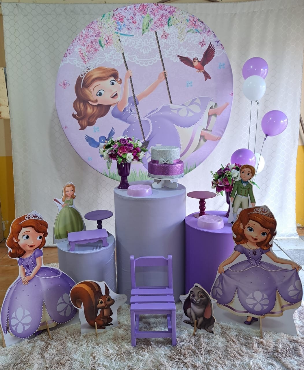 Princesinha Sofia (Kit 2) - Déh Decorações 
