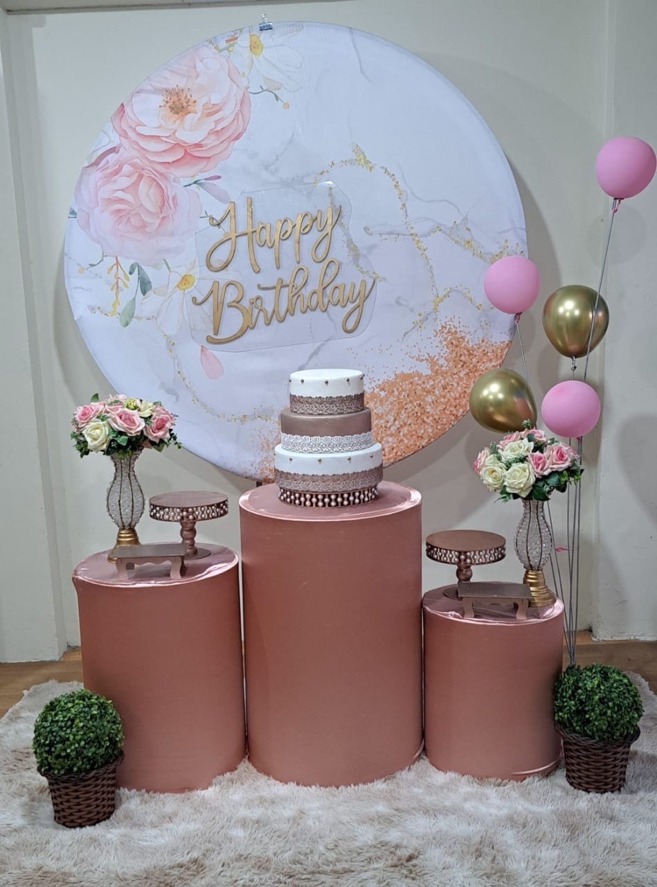 Kit Rose Floral - Déh Decorações 