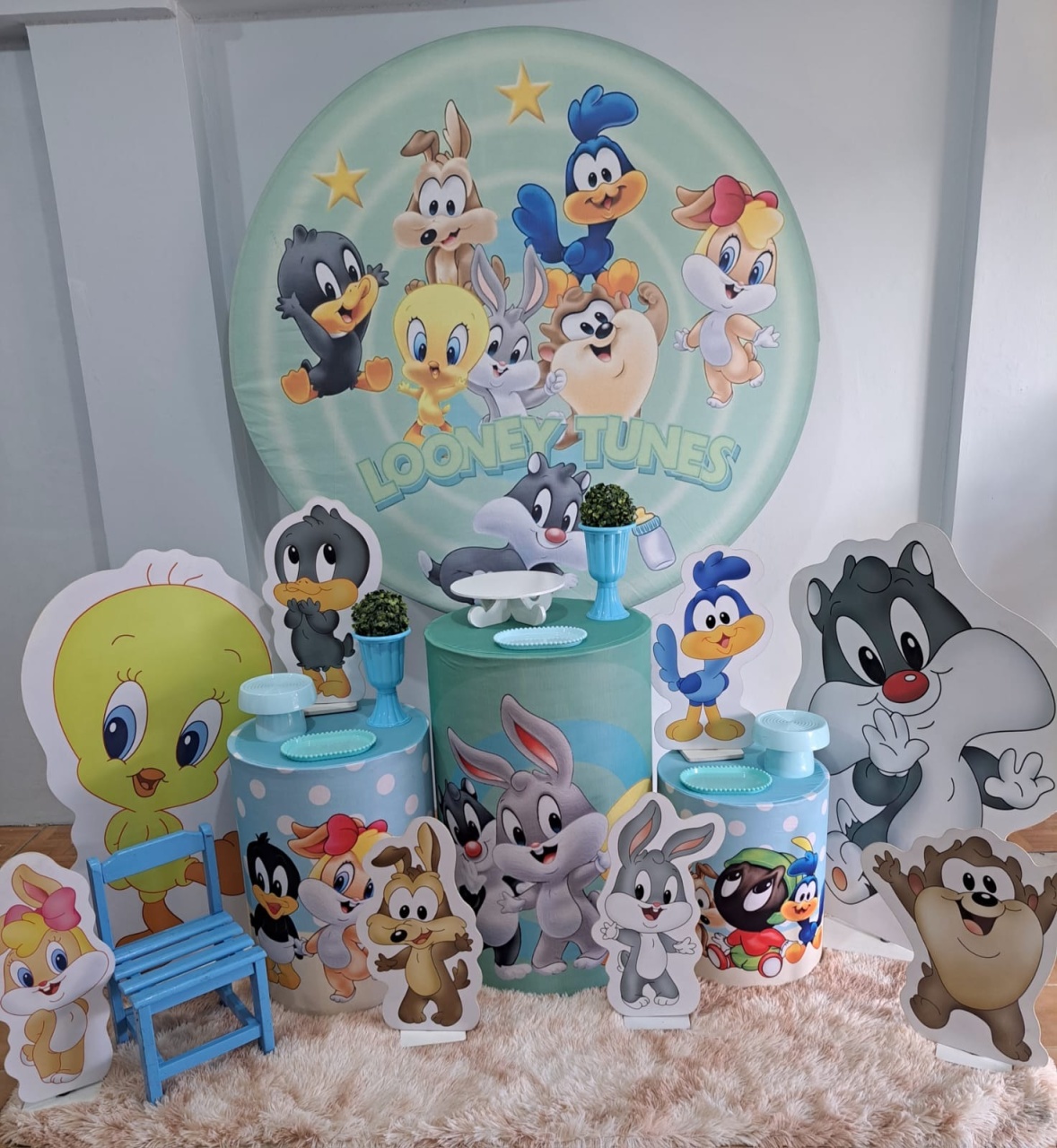 Baby Looney Tunes Menino (Kit 2) - Déh Decorações 