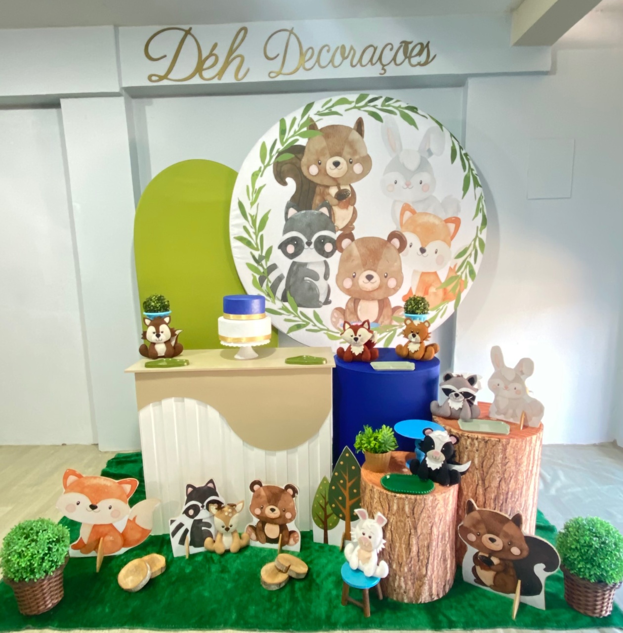Bosque Menino (Kit 4) - Déh Decorações 