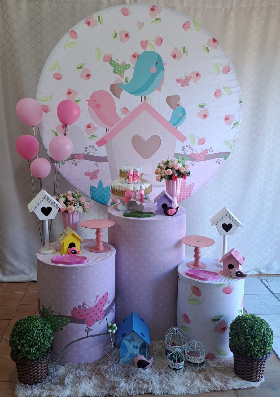 Jardim Pássaros (Kit 2) - Déh Decorações 