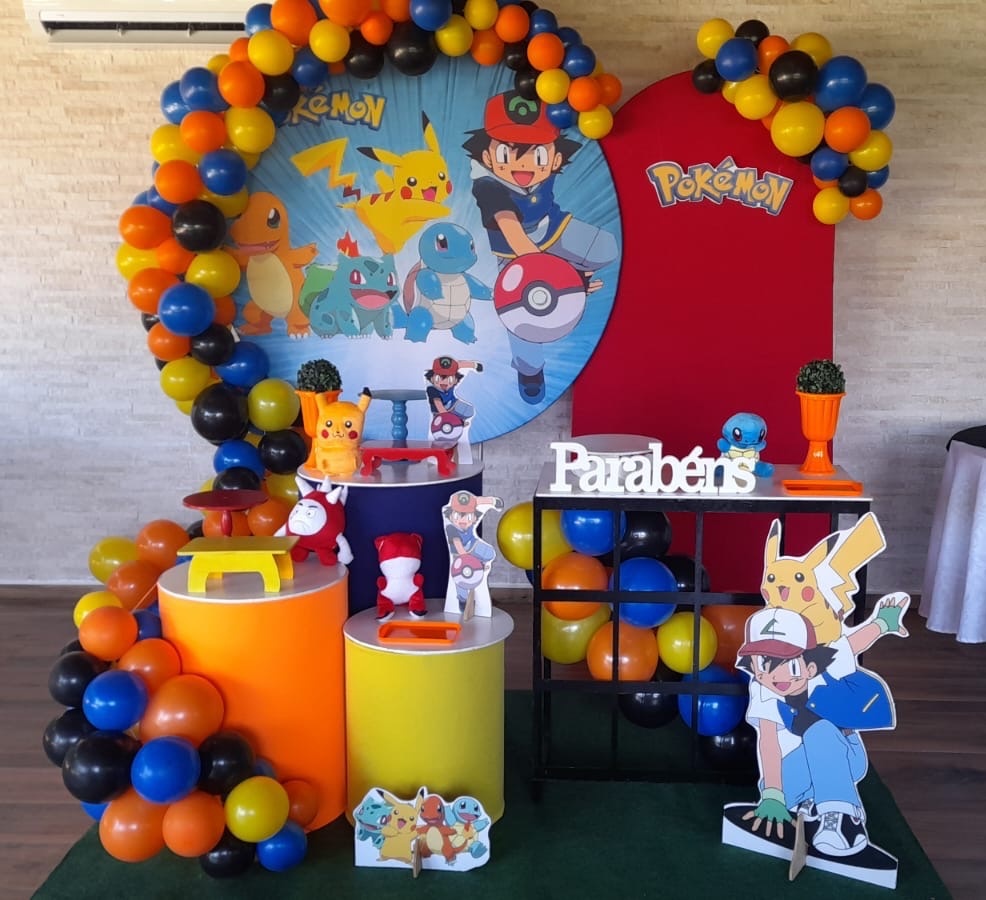 Pokémon (Kit 4) - Déh Decorações 