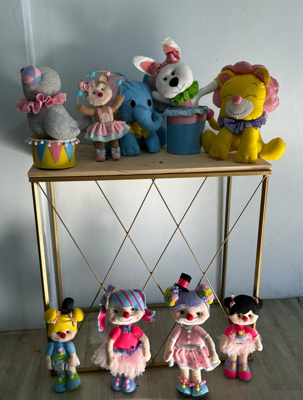Pelúcia Circo Rosa - Déh Decorações 