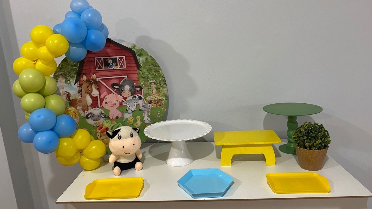 Mini Kit Fazendinha - Déh Decorações 