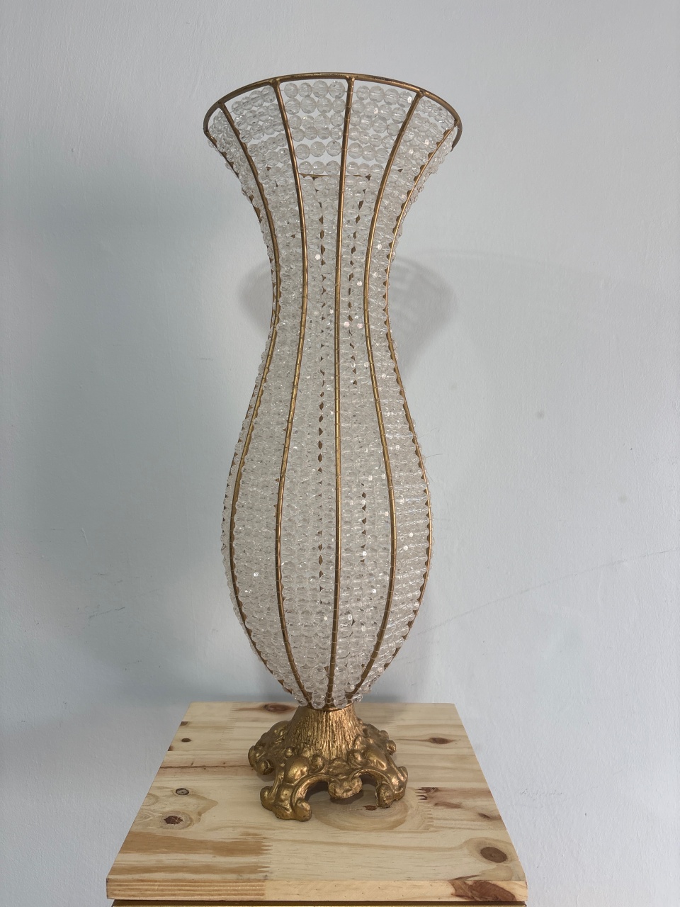 Vaso Gigante de Pedraria - Déh Decorações 