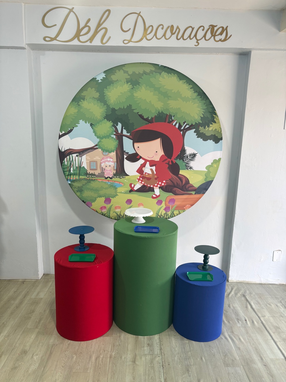 Chapeuzinho Vermelho (Kit 1)  - Déh Decorações 