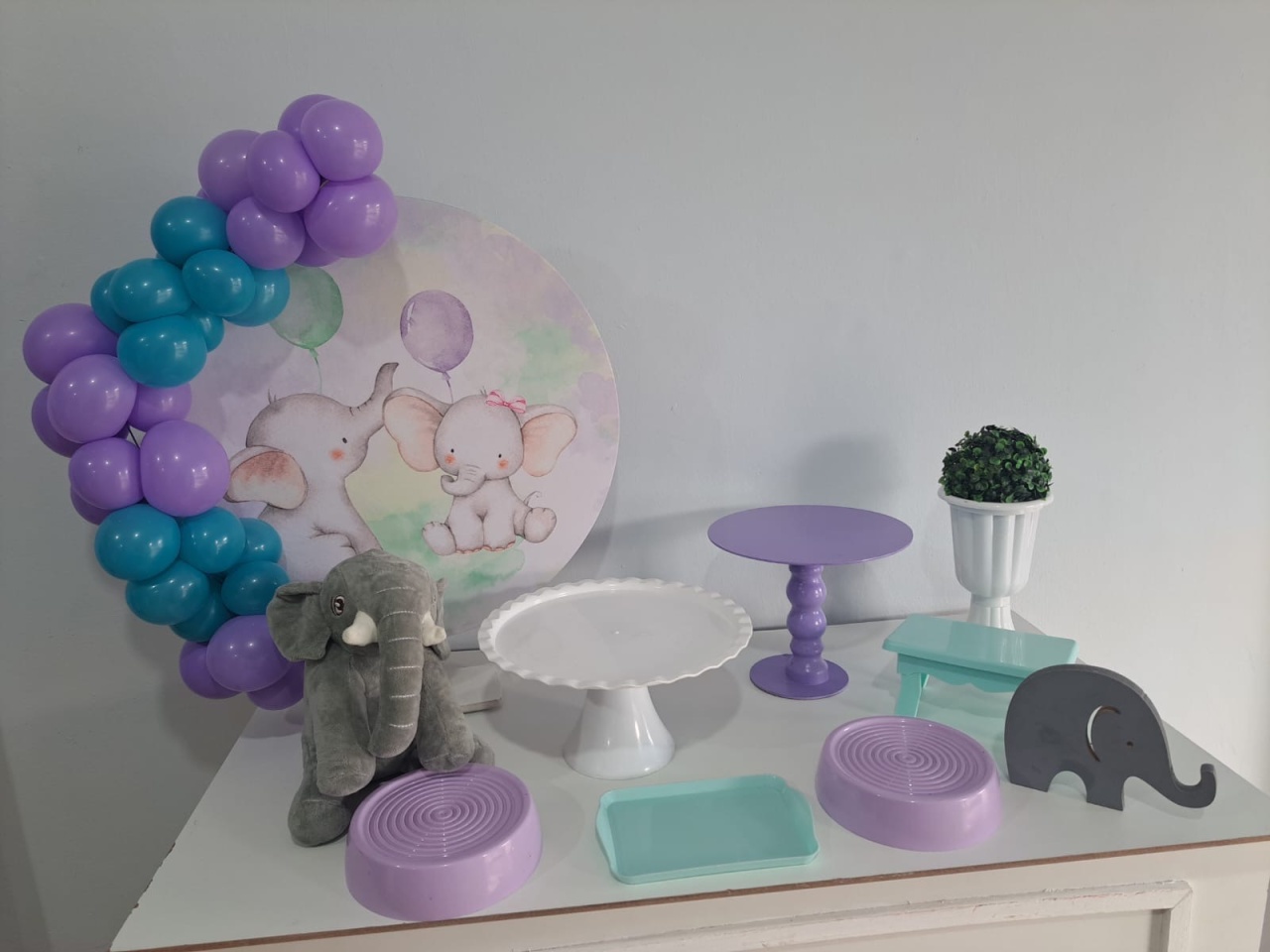 Mini Kit Elefantinho - Déh Decorações 