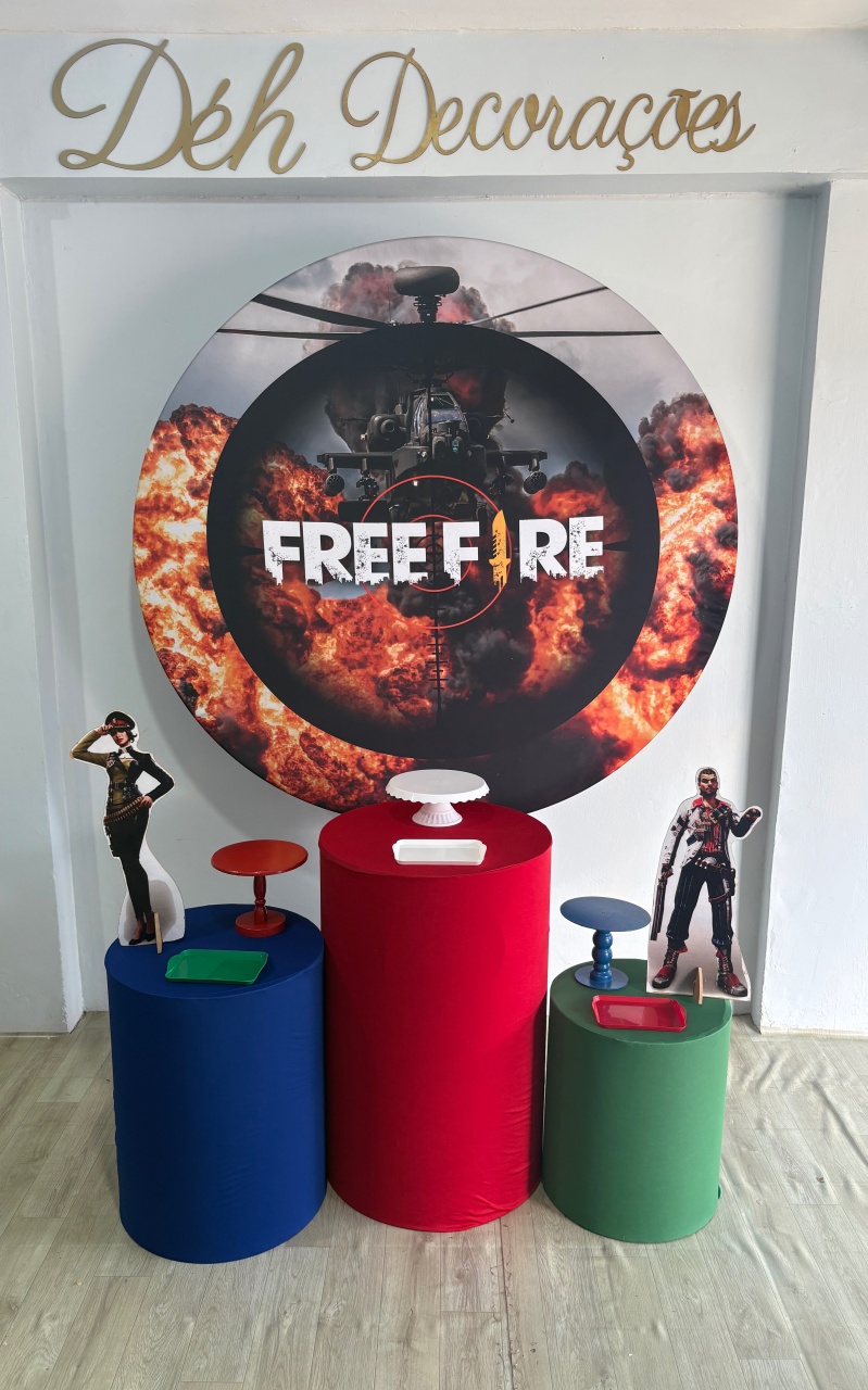 Free Fire (Kit 1) - Déh Decorações 