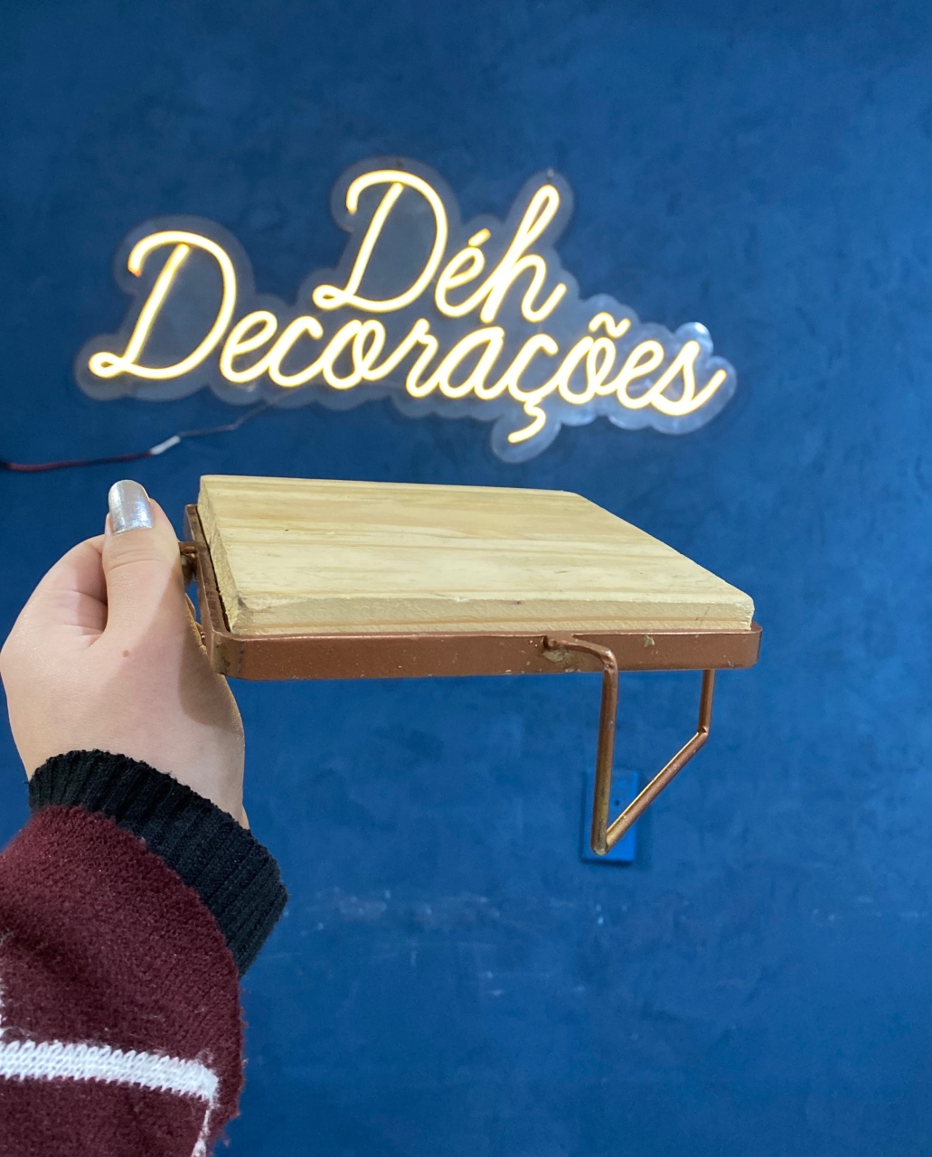 Bandeja Rosê 2 - Déh Decorações 