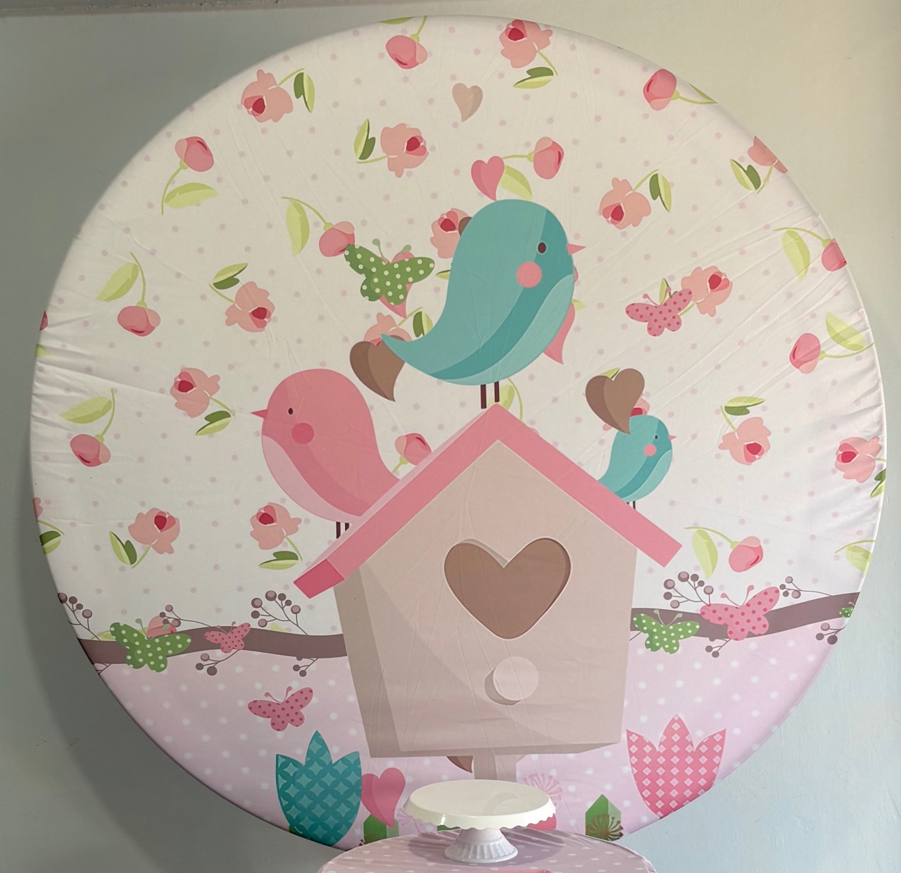 Capa Painel Jardim de Pássaros  - Déh Decorações 