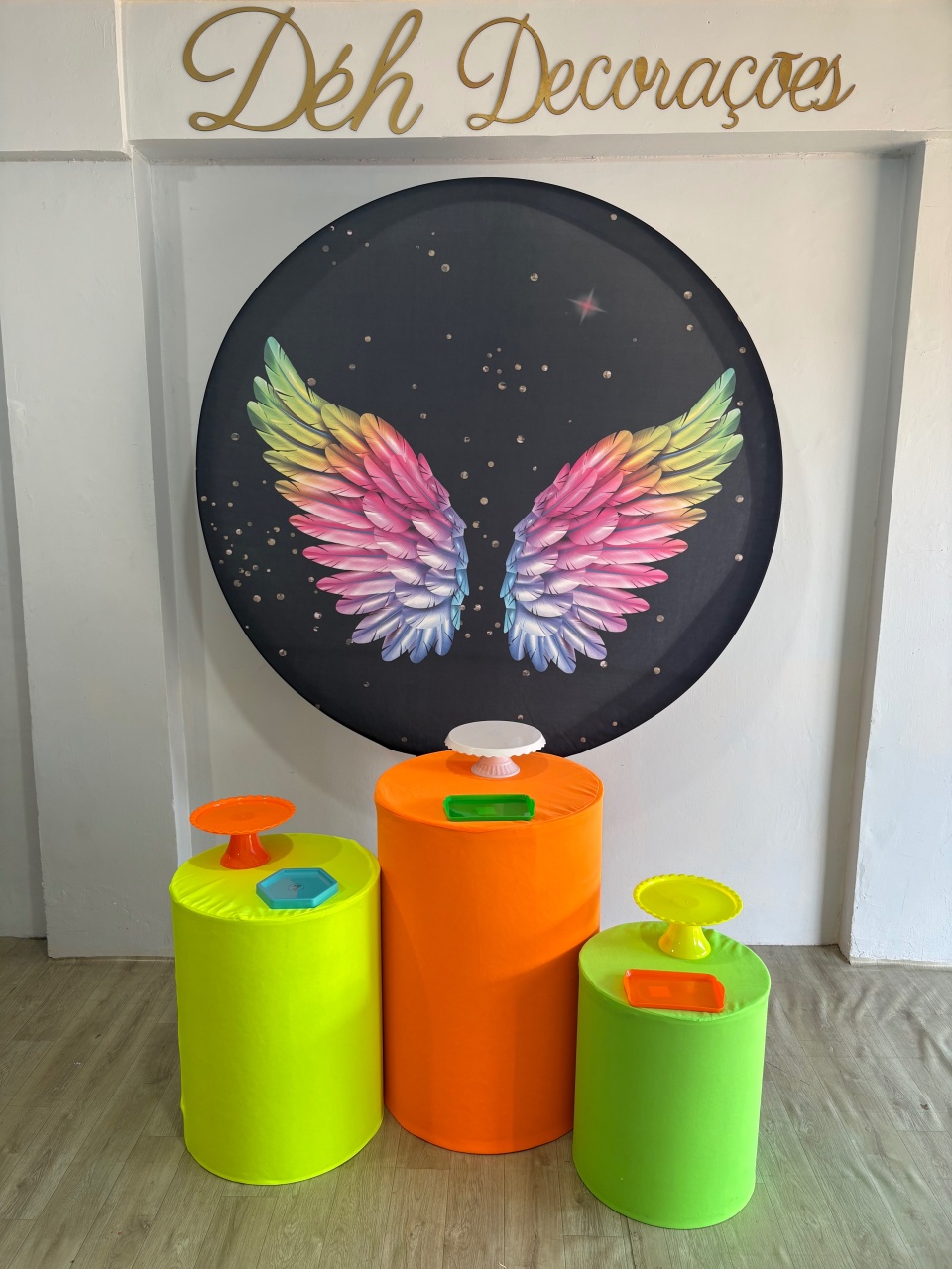 Neon Asas (Kit 1)  - Déh Decorações 