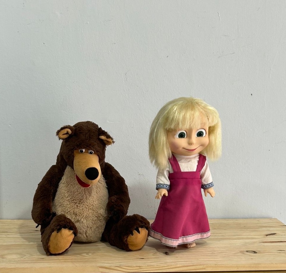 Pelúcia Masha E O Urso - Déh Decorações 