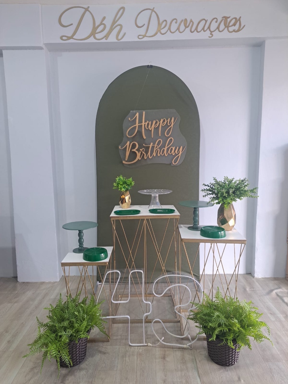Kit Verde Militar  - Déh Decorações 