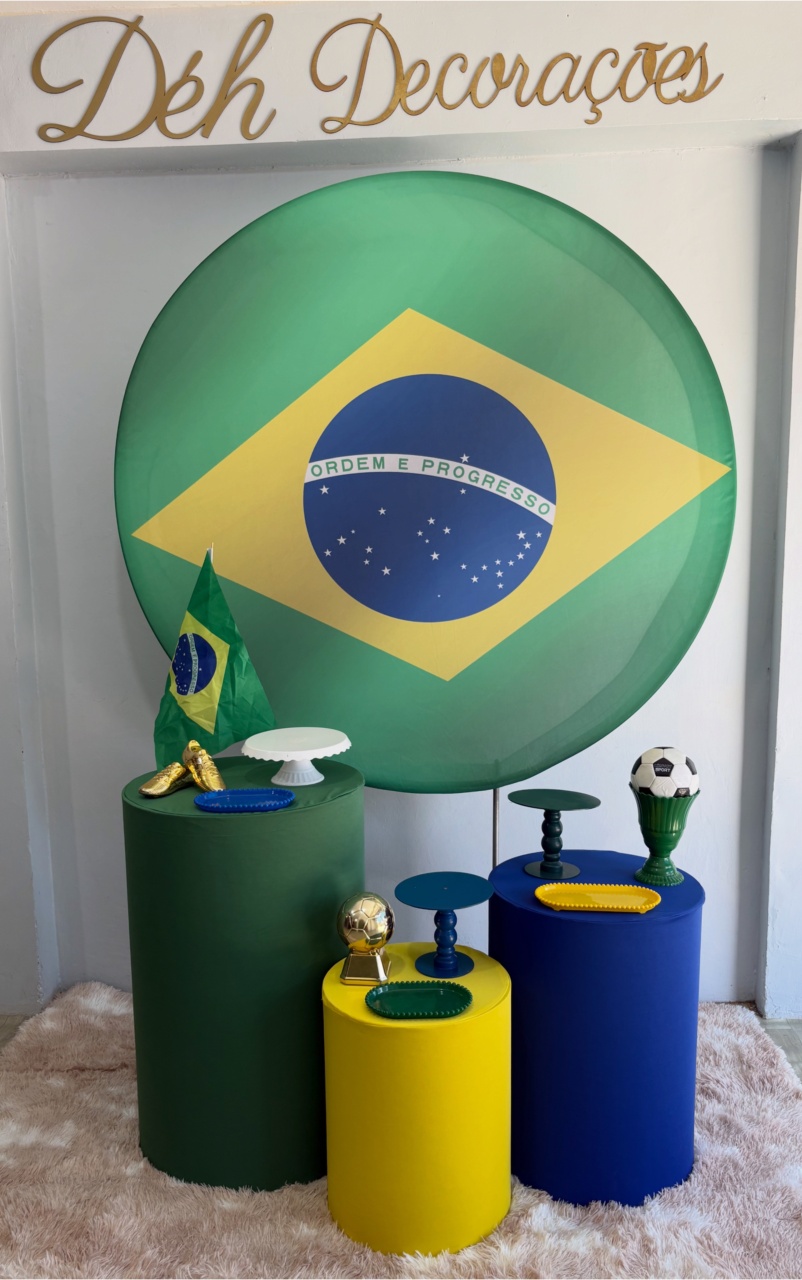 Brasil - Copa (Kit 2) - Déh Decorações 