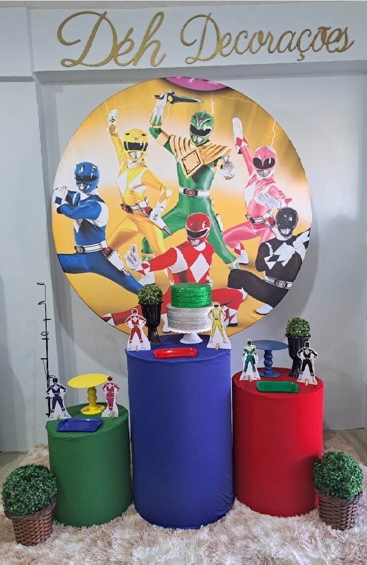 Power Rangers (Kit 2) - Déh Decorações 