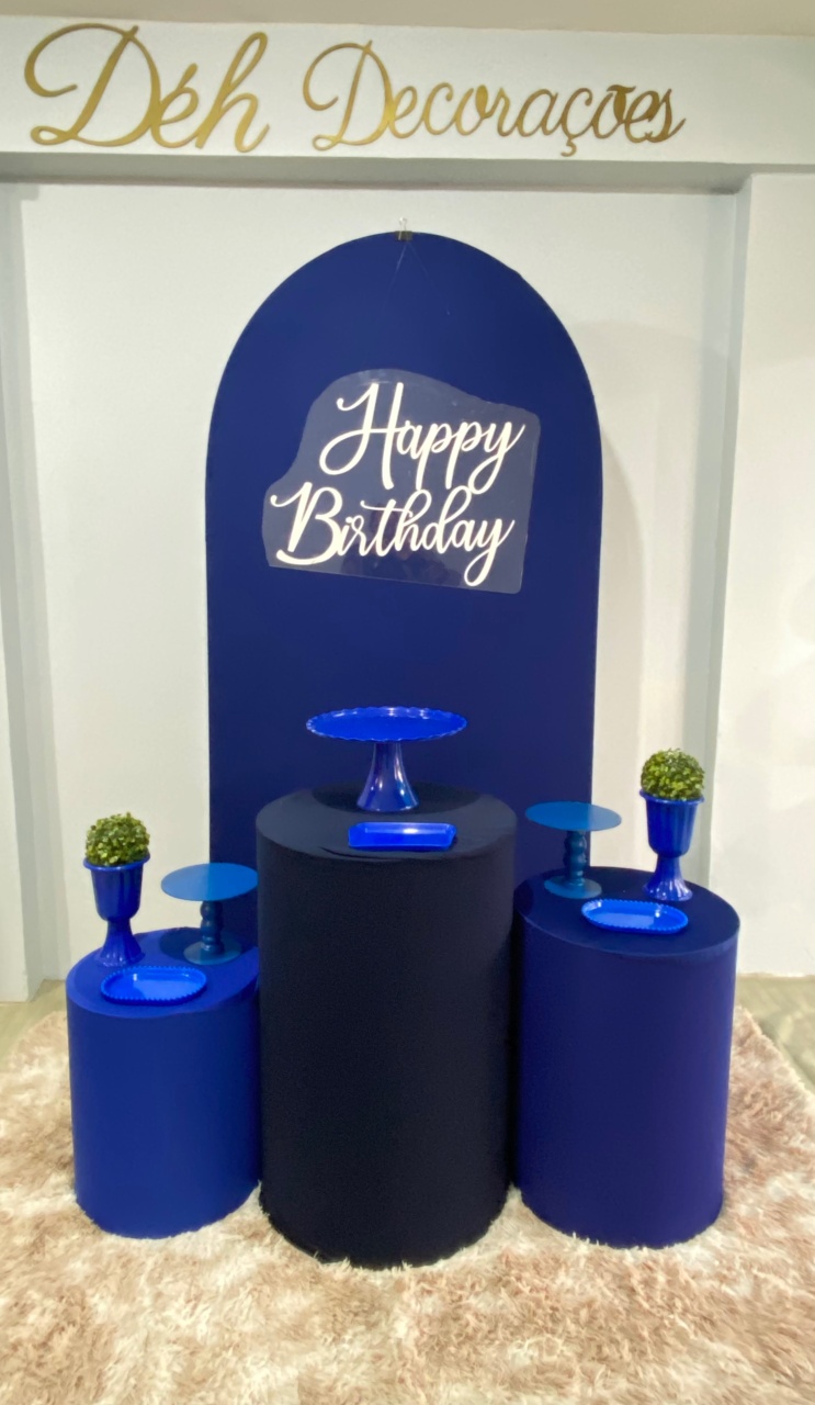 Kit Azul Royal - Déh Decorações 
