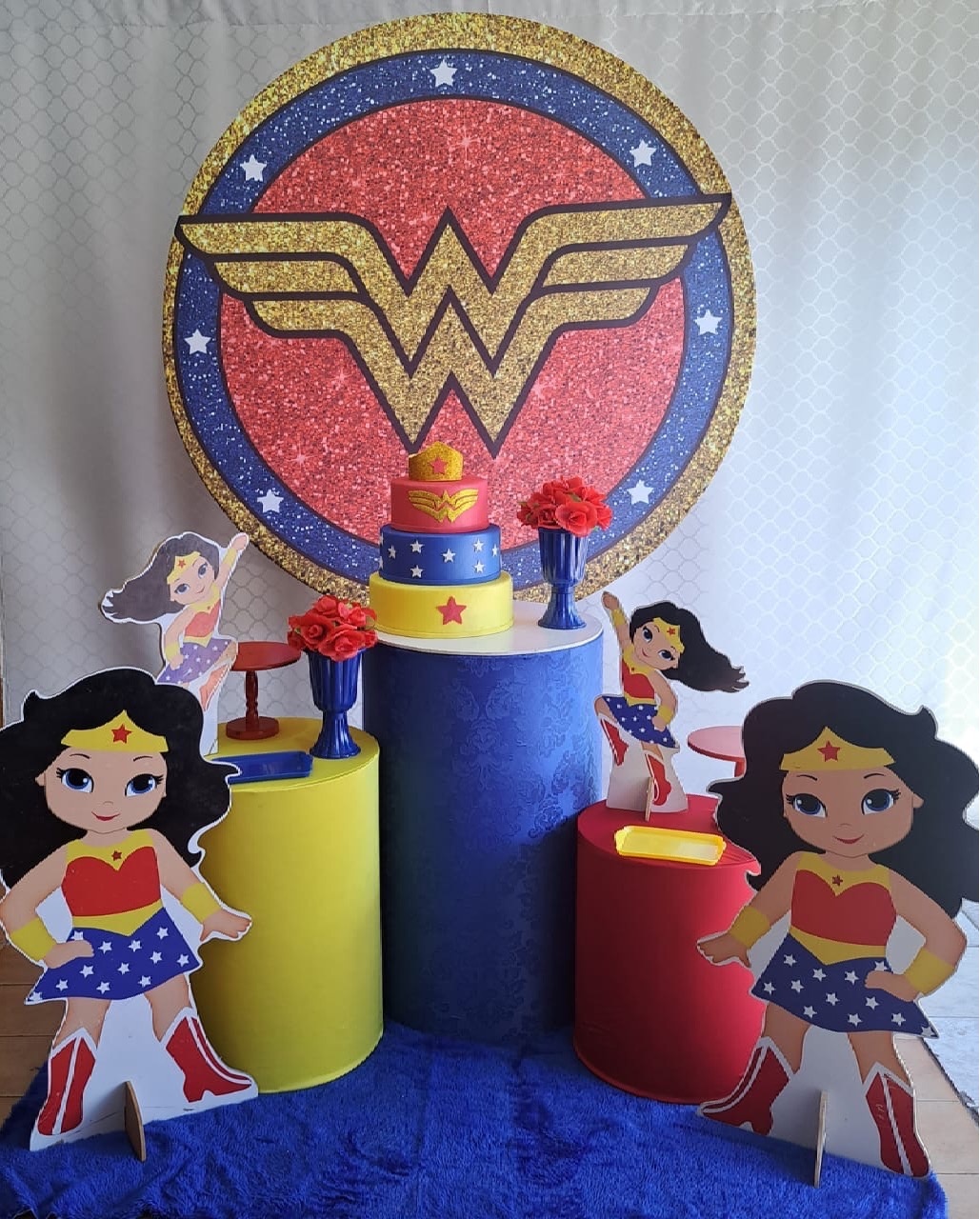 Mulher Maravilha (Kit 2) - Déh Decorações 