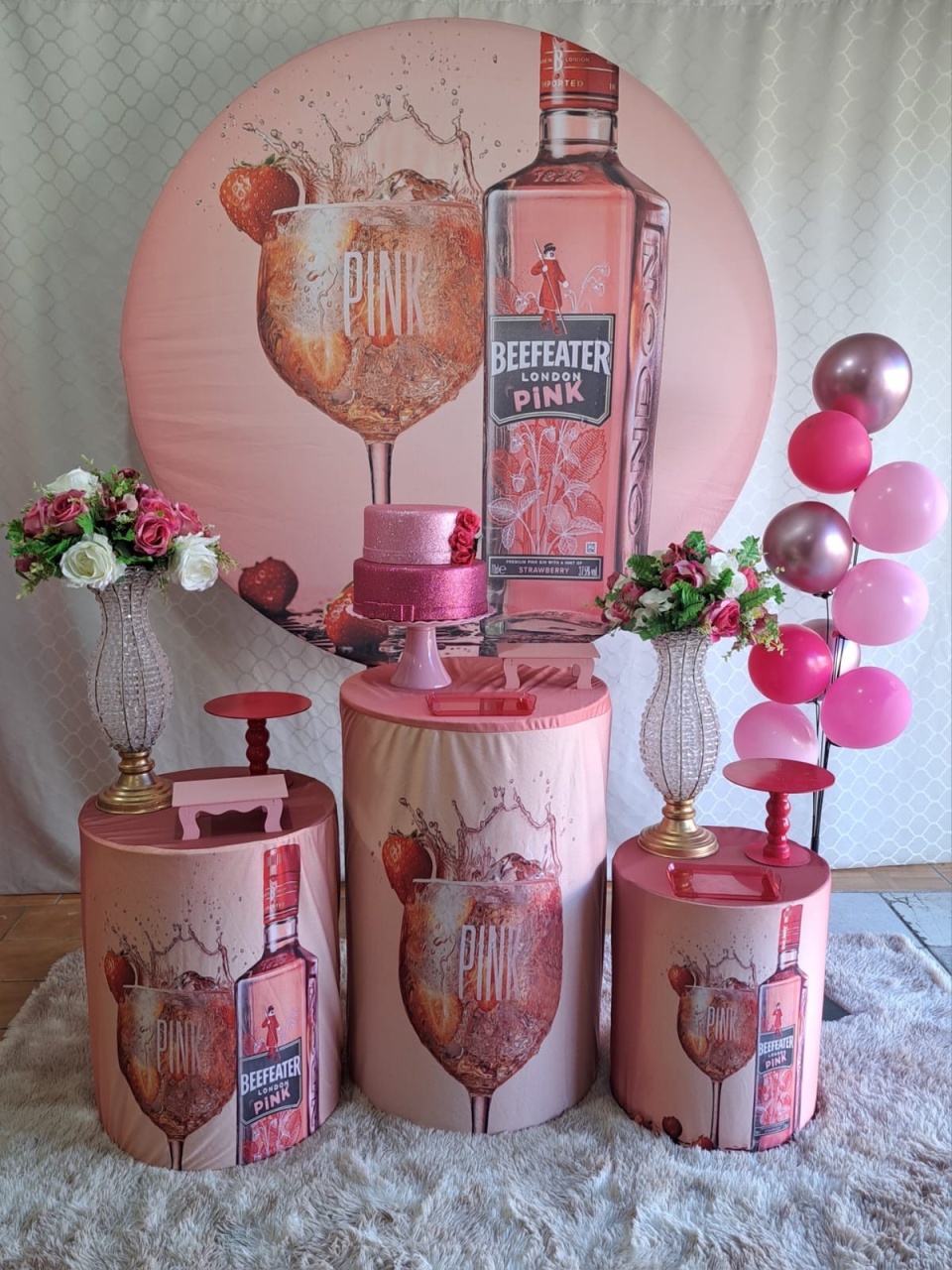 Gim Rosa (Kit 2) - Déh Decorações 