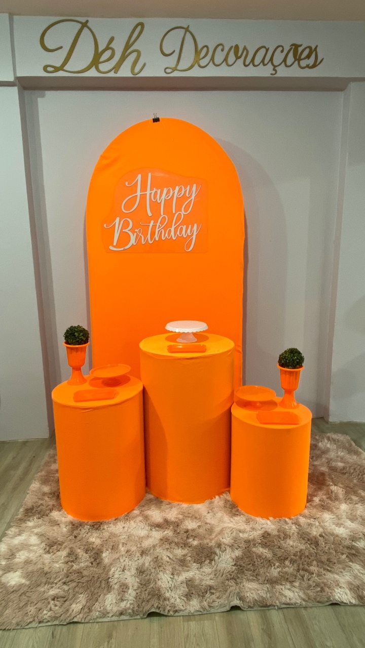 Kit Laranja 1 - Déh Decorações 