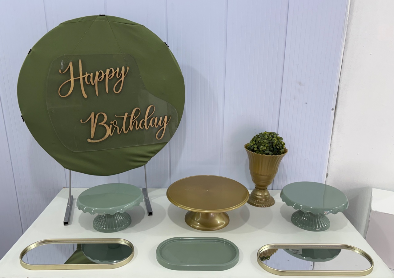 Mini Kit Verde - Déh Decorações 