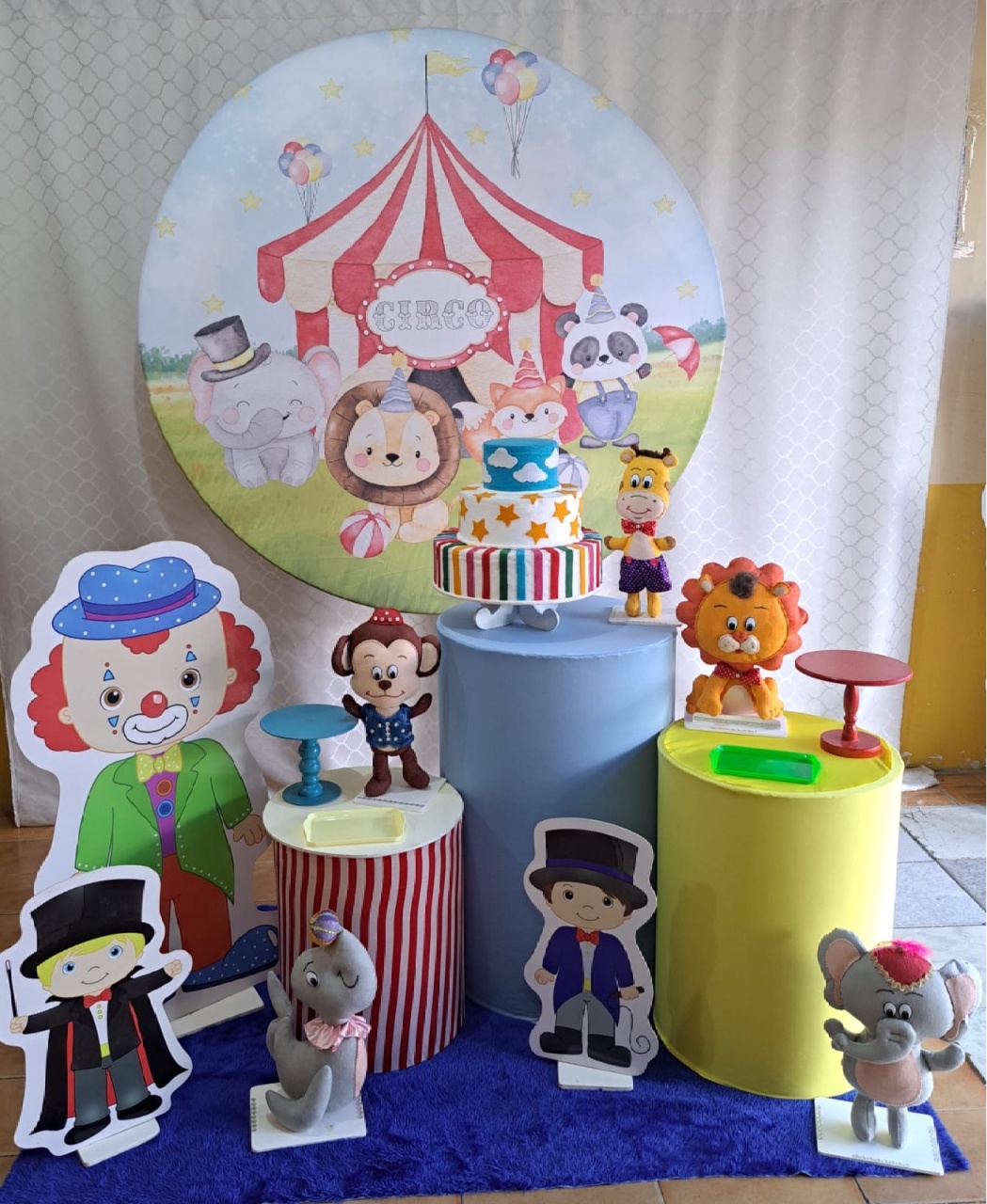 Circo Menino (Kit 2) - Déh Decorações 