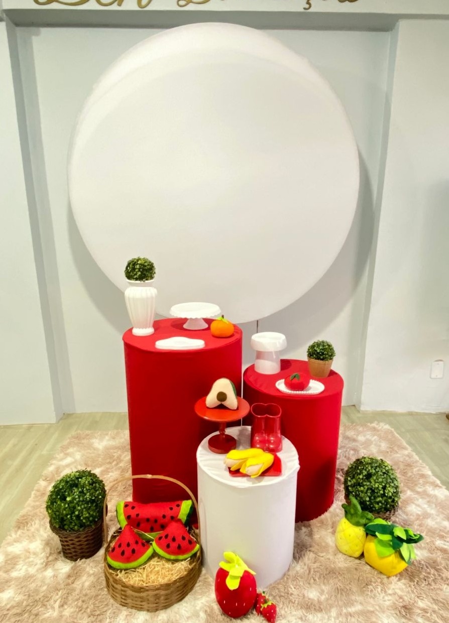 Frutinhas Vermelha (Kit 2 - Déh Decorações 